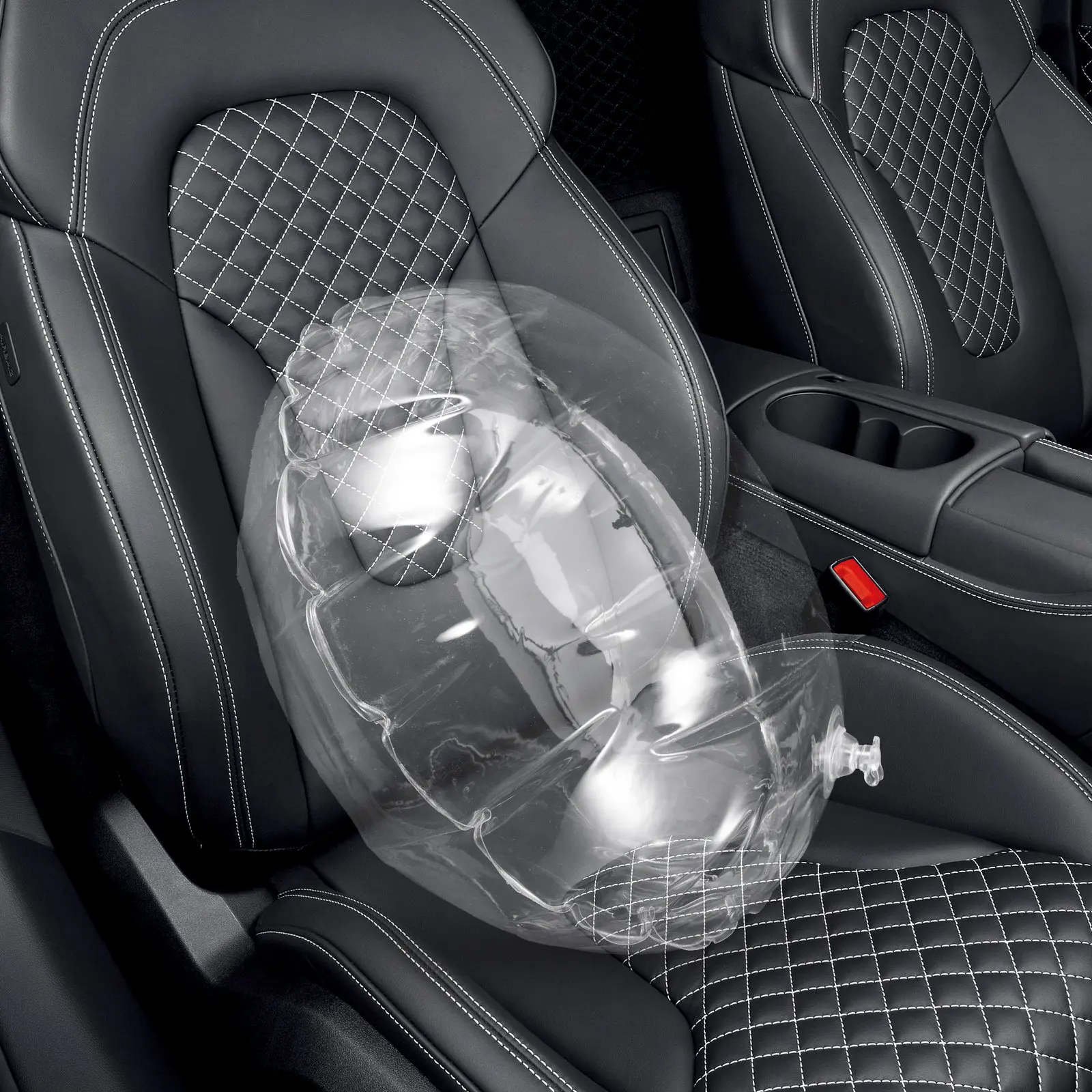 

Легкая прозрачная надувная круглая подушка, портативная уличная подушка для путешествий, кемпинга, дивана, прозрачная вставка для подушки