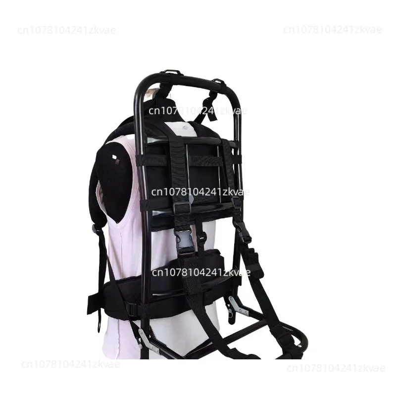 Aluminum Alloy Heavy Load Carrying Portable Folding Backpack Outer Frame 60kg