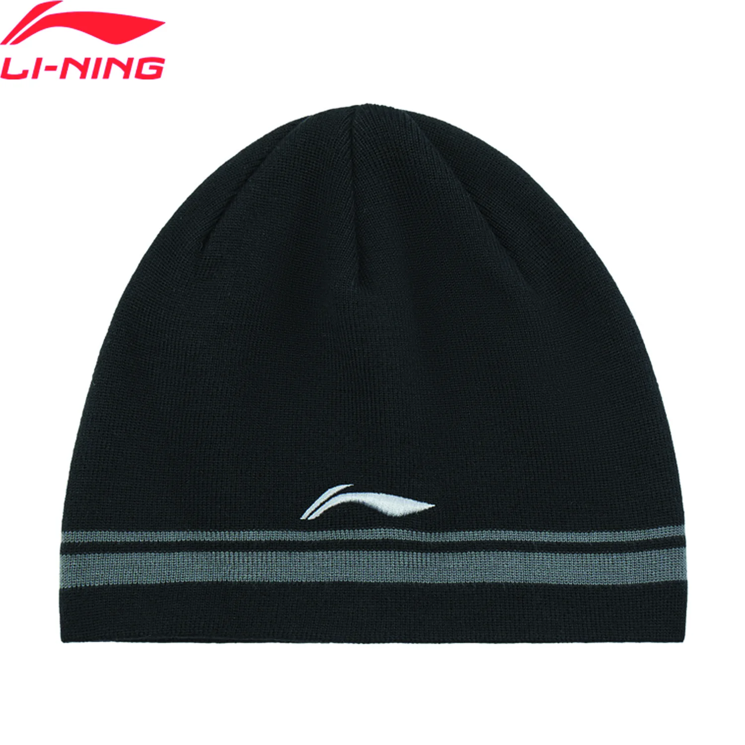 

Li-Ning Unisex Sports Style Knitted Hat Embroidered Logo Fashionable LiNing Men Women Leisure Caps AMZV045