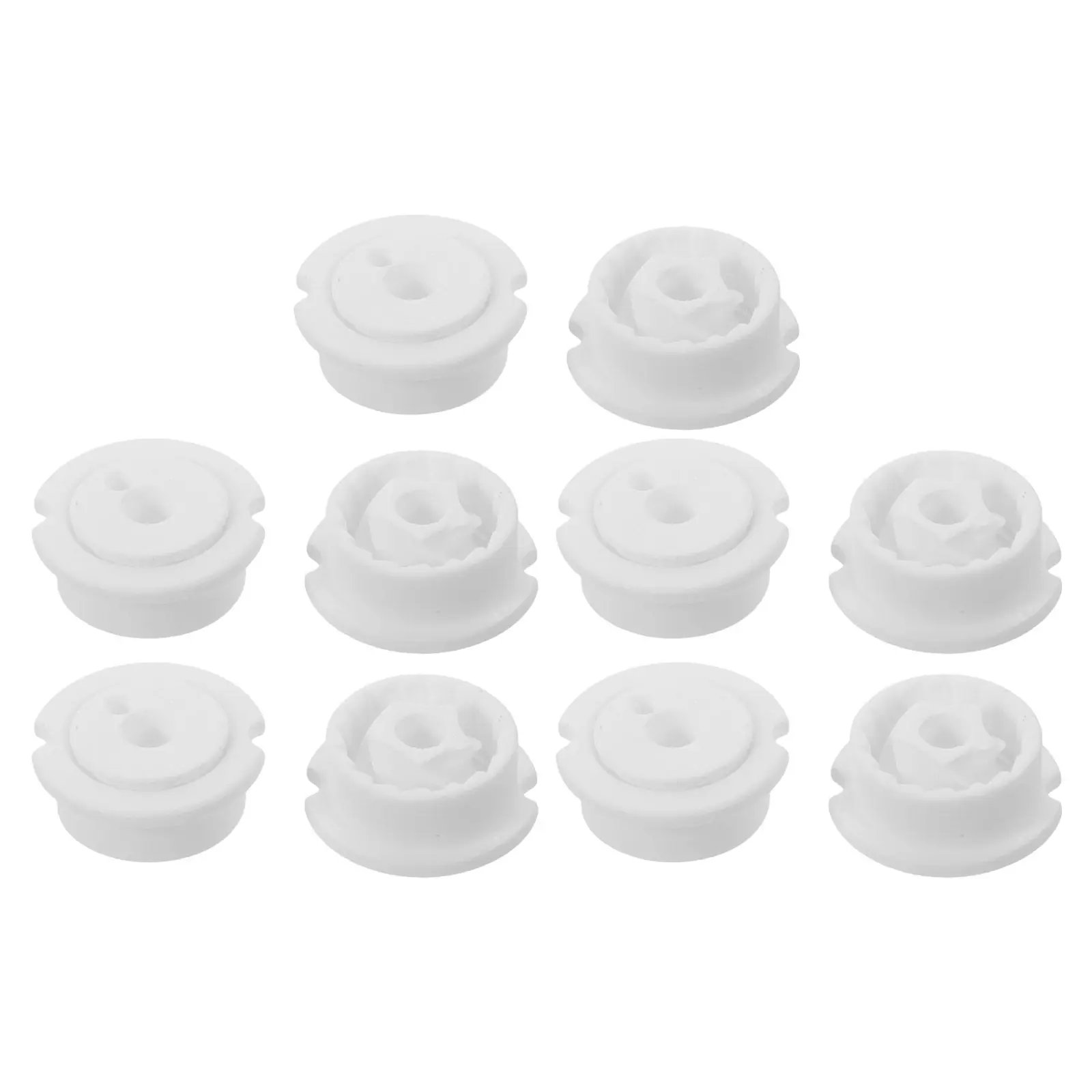 8Pcs Ceramic Pepper Grinder Core High Durability Replacement Parts for Salt and Spice Mill DIY Kitchen Grinder Accessories