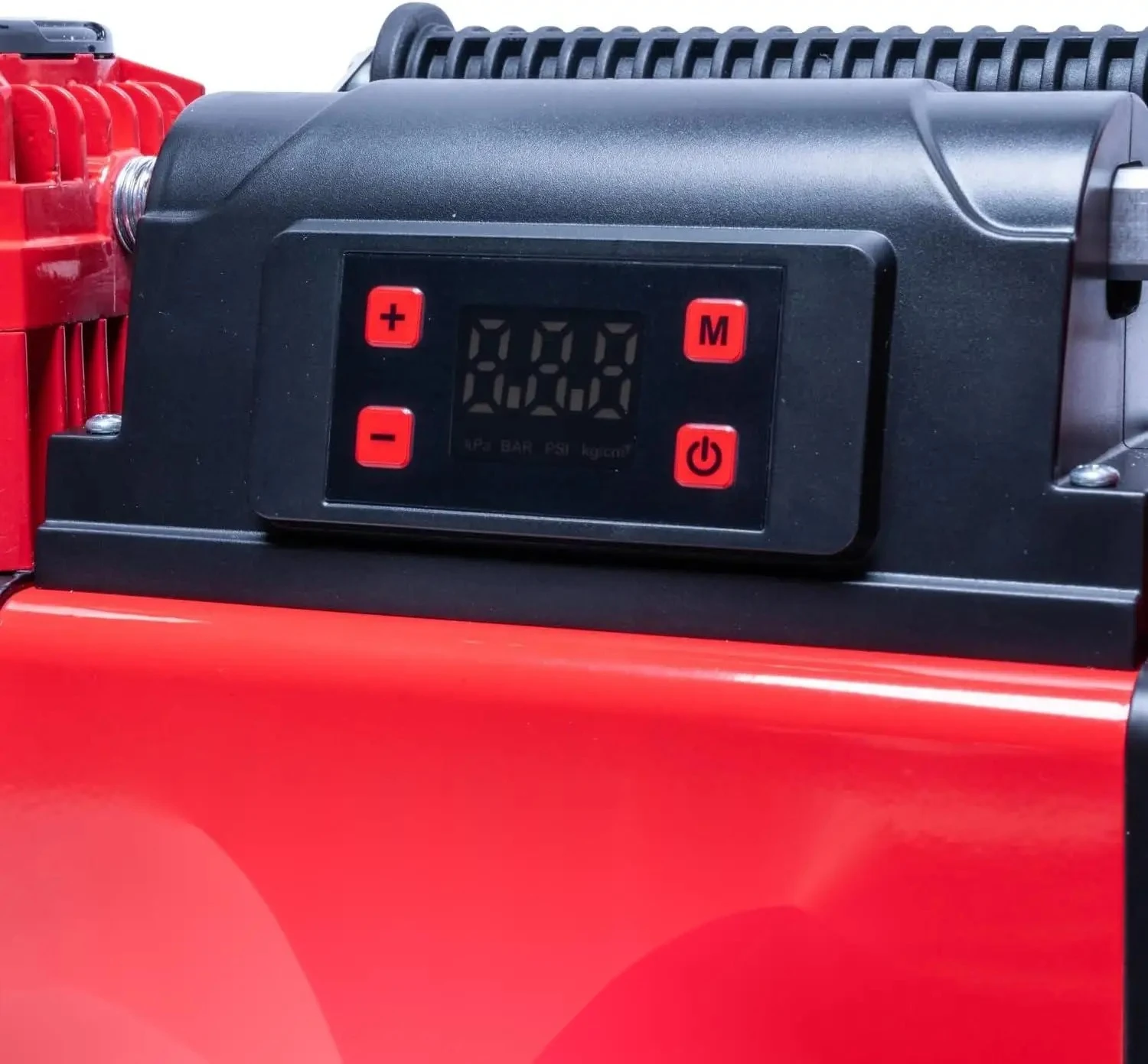 HF102 12V High-Power Car Tire Inflator | 300L Heavy-Duty Digital Preset Pressure with LED Light