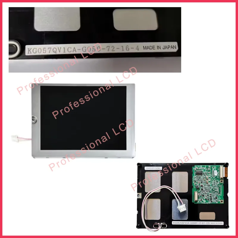 

Original KG057QV1CA-G00 KG057QV1CA-G050 KG057QV1CA-G04 KG057QV1CA-G020 G000 G01 G020W 5.7''Inch LCD Display Screen Panel 320*240