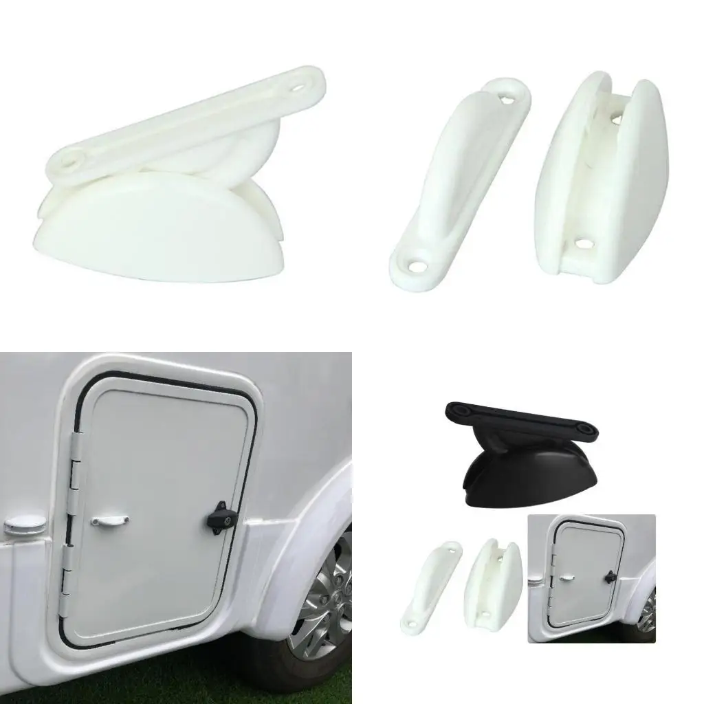 

02de для каравановой мотометра RVS Nylon Door Speper Clip Black/White Door Catch