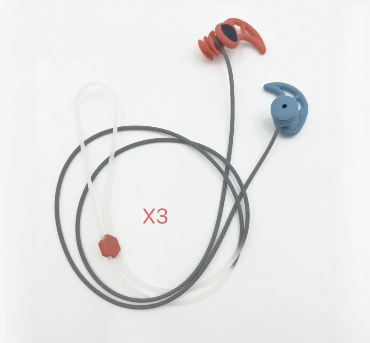 Swimming Ear Plugs Soft Silicone Sound Waterproof Earplugs Diving Water Surf Swim Water Proof Touch Ear Buds Snorkeling Set image 3