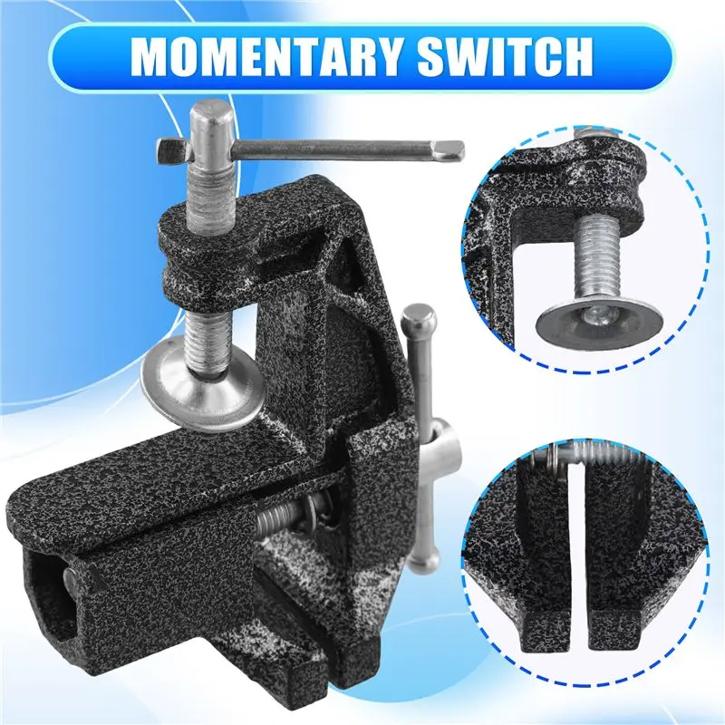 VOFUN-Mini Bench Vise DIY Craft Mold Fixed Repair Tool Home Workbench Holding Plier Multifunctional Holding Plier