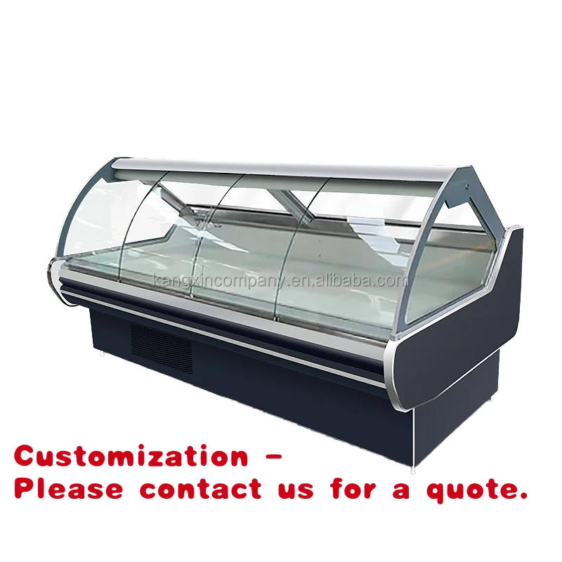 

Морозильный шкаф-витрина Customized.Commercial Direct Cooling для мяса (говядина, баранина, рыба) с прямым охлаждением, горизонтальный, для магазинов
