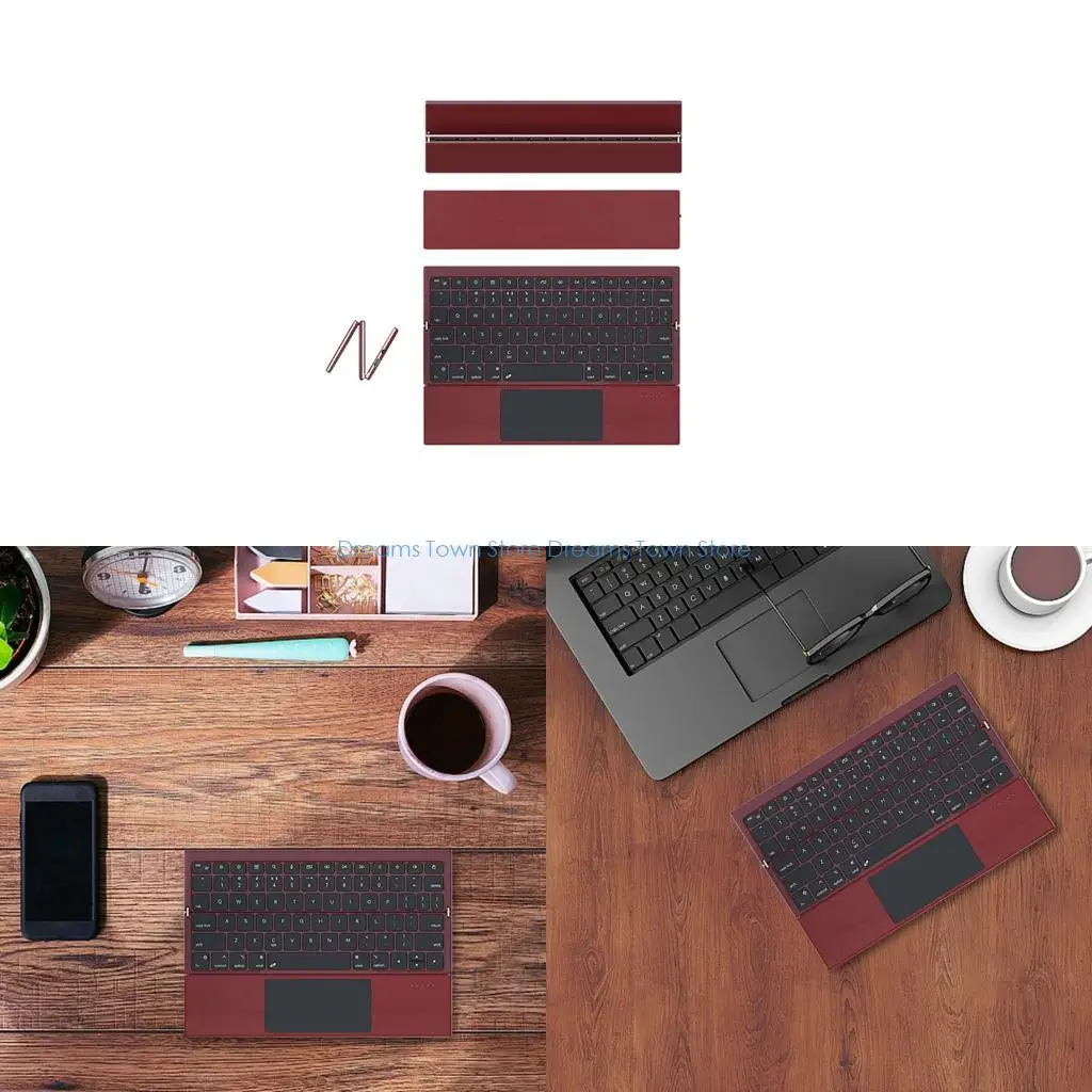 

HX6A Портативная Bluetooth-совместимая клавиатура Карманная беспроводная клавиатура для компьютера