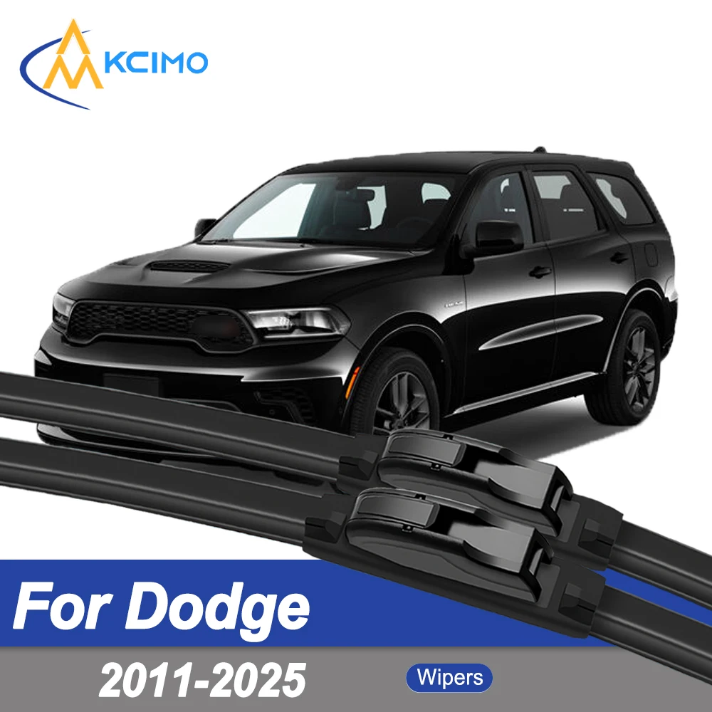 

Прочные бесшумные щетки стеклоочистителя премиум-класса, 2 шт. для Dodge Durango 2011-2025 WD