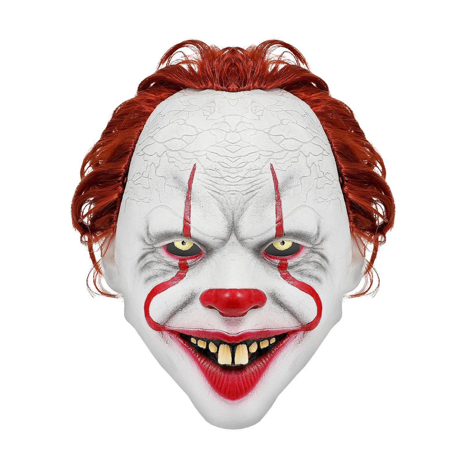 القناع المرعب من IT (الفيلم "It") يحدث حفلة عطلة الهالوين قناع المسرح بنفس أنماط فارس الظلام