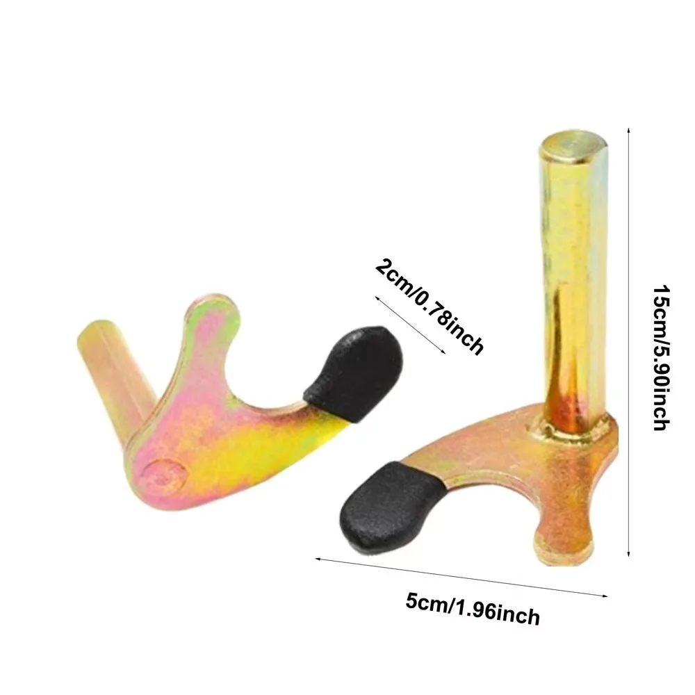 

2 Pcs Heavy Duty Motorcycle Rear Stand Attachment Universal U/L Shaped Motorcycle Wheel Support Frame Durable Multipurpose