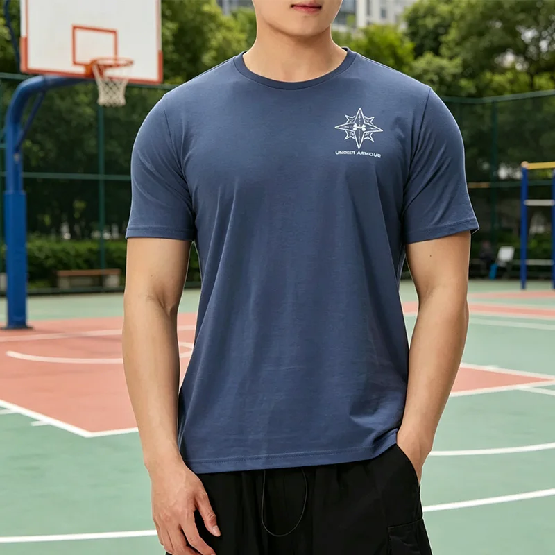 

Under Armour Men's T-Shirt - Summer 2026 New Design - Running Short Sleeve Half Sleeve - 1390224-04