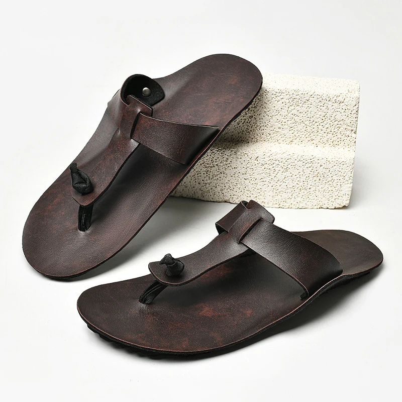 Simple Breathable Hollow Sandals For Men Ventilated Upper  Sweaty Feet Soft Elastic Sole Multi Scene Daily Matching Footwear