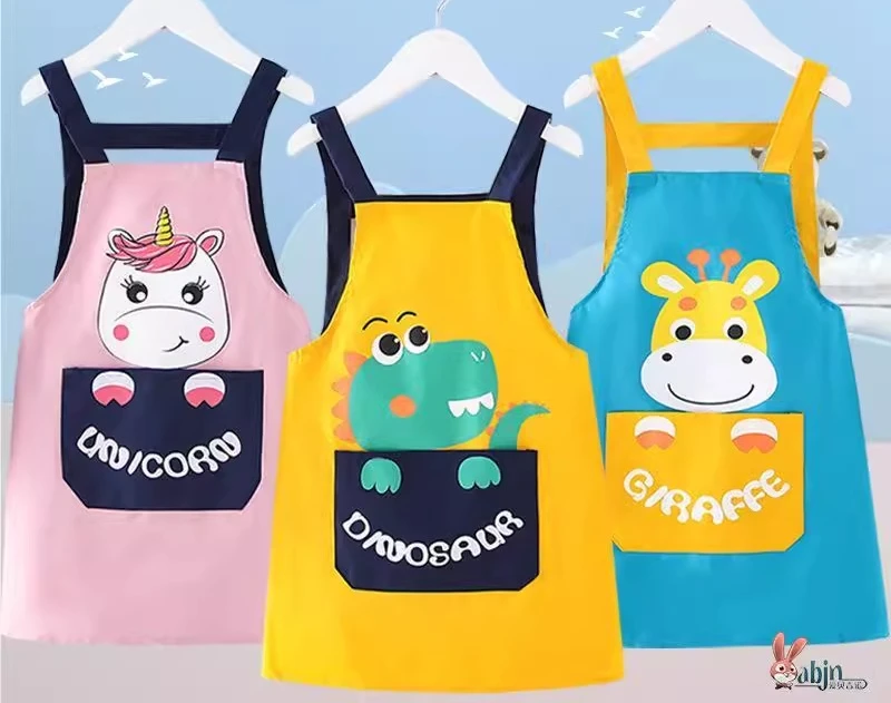 Children's apron, drawing cover, boy