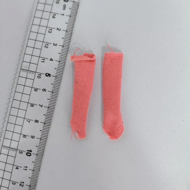 001 BJD อุปกรณ์เสริมแท้สำหรับตุ๊กตา BJD ขนาด 1/6 1/8 ถุงเท้า DIY เซ็นหลินเจียจู รุ่นเรนโบว์ไฮ