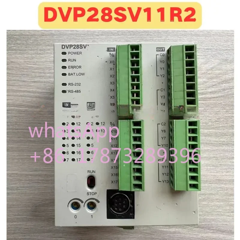 

Used PLC DVP28SV11R2 Normal Function Tested OK