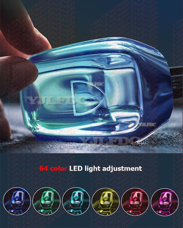 ボルボ用 クリスタルシフトノブ 64色LED ボルボ用 クリスタルシフトノブ 64色LED ボルボ用 クリスタル