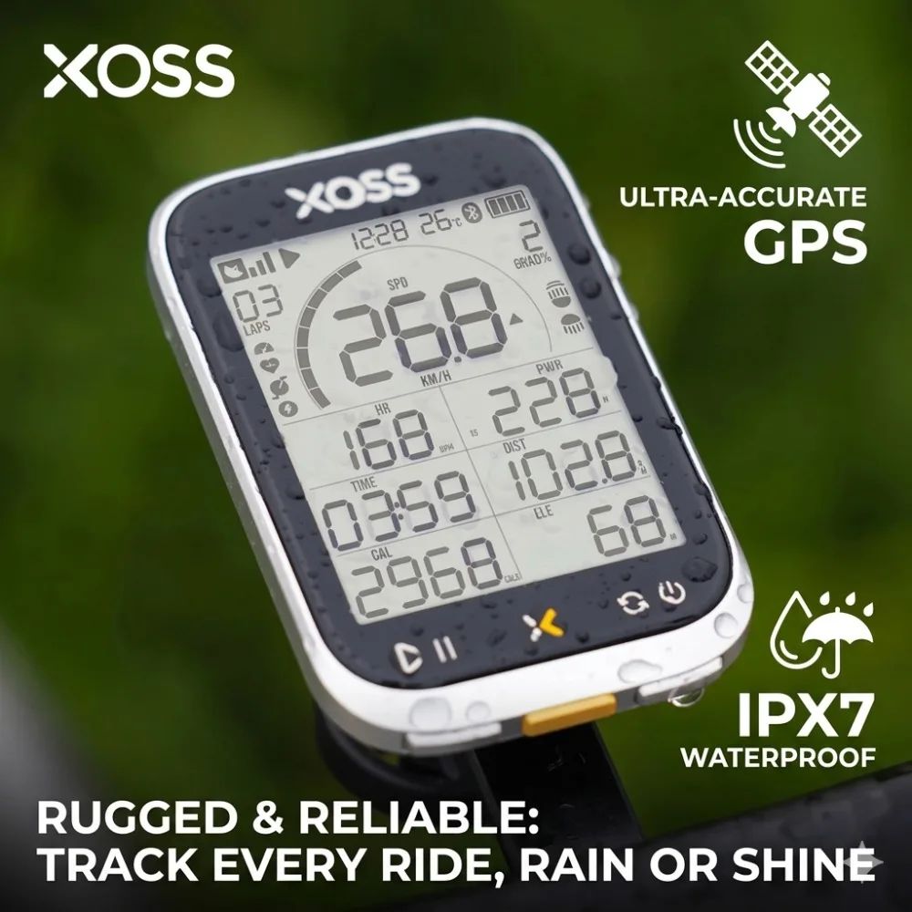 

XOSS G3 G3+ Plus G+ Gen3 GPS Bike Computer 2.8" Screen Wireless Speedometer Odometer IP67 Waterproof ANT+ Bluetooth For Road MTB
