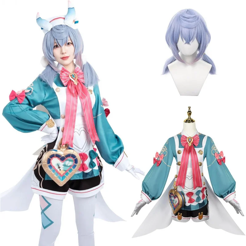

Sigwin Role Play With a wig Head nurse Original God Cosplay Costume Full Set Clothing For adults Camouflage Cultural Festival
