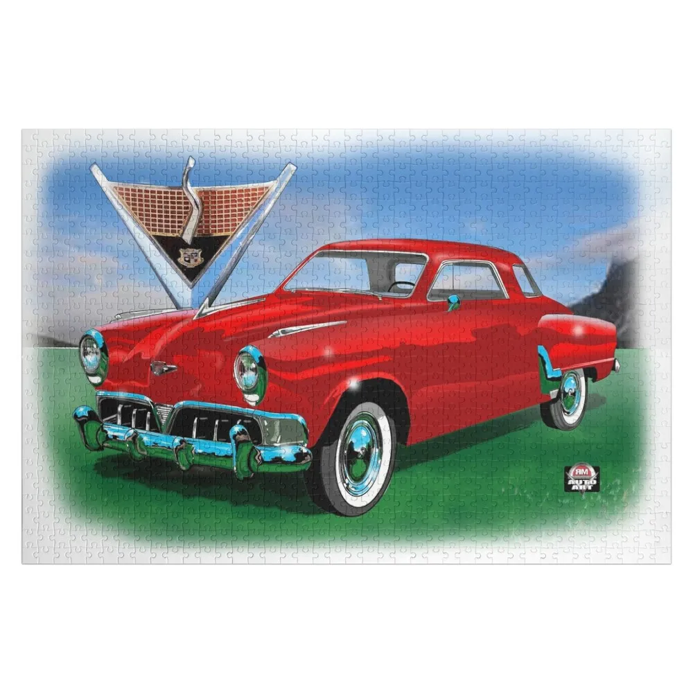 

1952 Studebaker Champion Starliner Jigsaw Puzzle Wood Animals Picture Puzzle