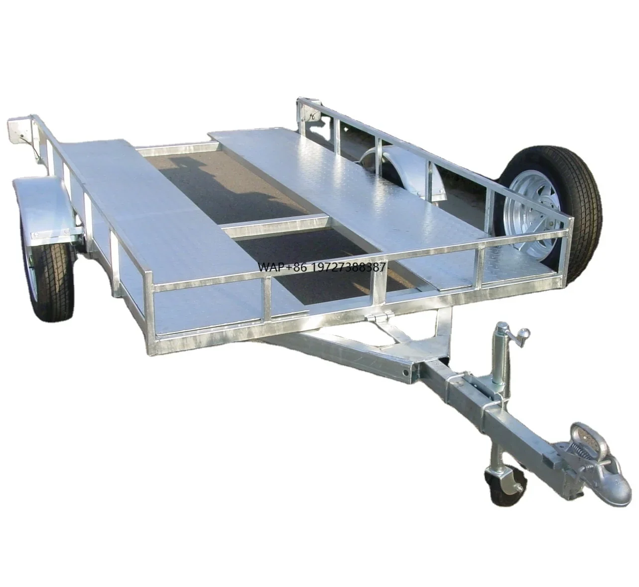 Factory Supply Small 2.5m Golf Car and Jet Ski Trailer GCT010A
