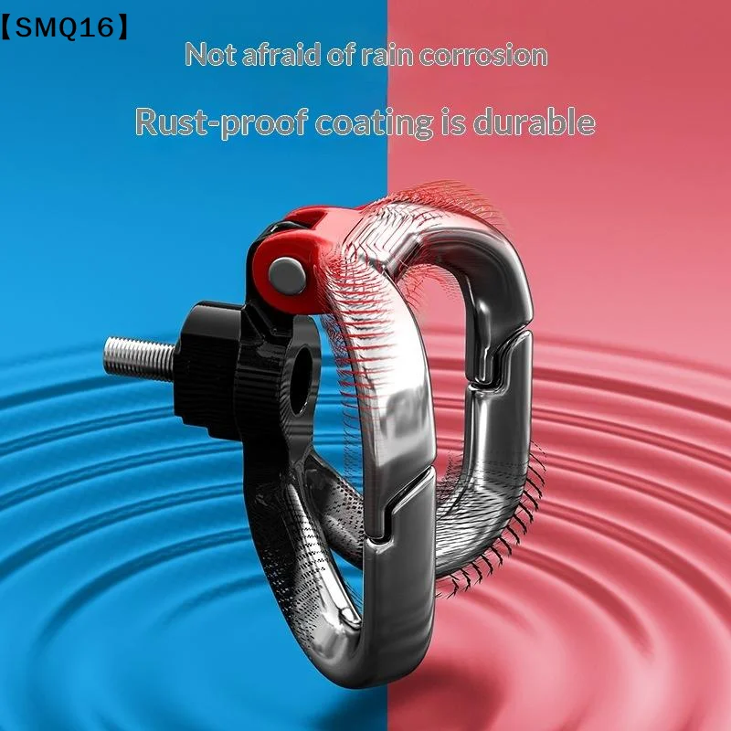 Motorcycle Helment Hook Holder Universal Alloy Dual Hook Luggage Shopping Bag Hangers Aluminum Alloy Motorcycle Accessories【SMQ】