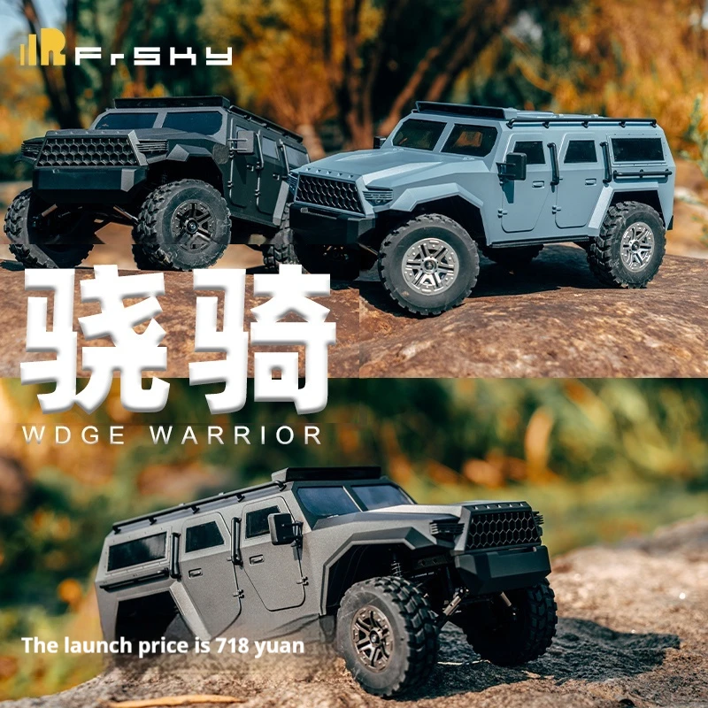 

FrSKY 1/18 Scale Remote Control Off-Road Crawling Car Electric RC Non-Integrated Body Simulation Military Truck Toy