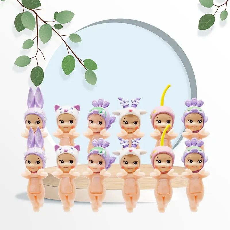 /2026 جديد حار بيع Sonnes الملائكة زهر الكرز سلسلة شخصيات كرتونية الحلي دمى المشجعين الأطفال هدية عيد ميلاد عشوائي