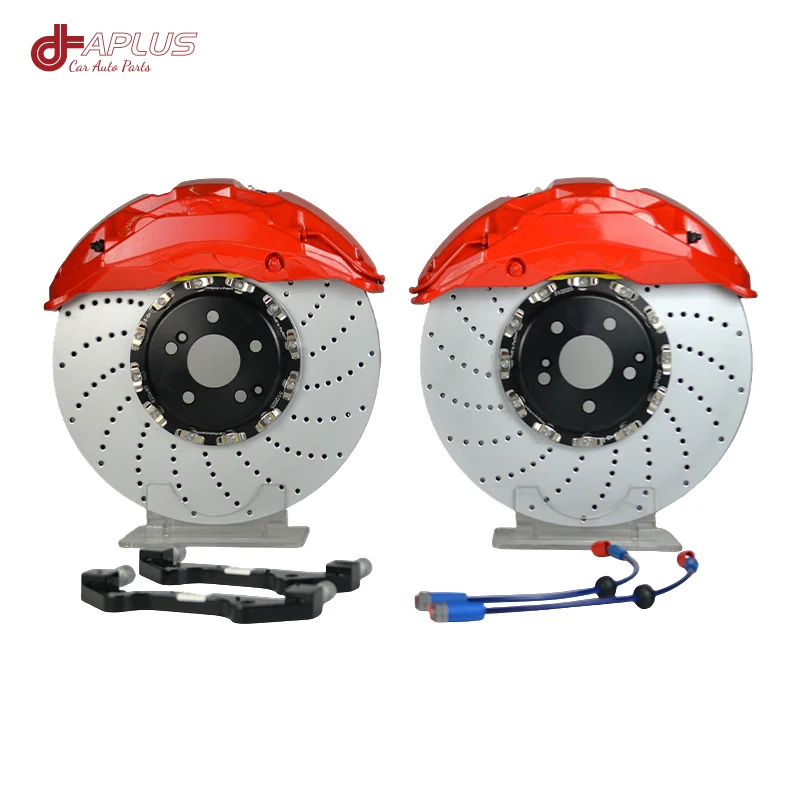 Custom 6 Pot Big Brake Caliper Kit 380/390/400/410MM Disc Brake System Wheel Upgrade for Passenger Cars