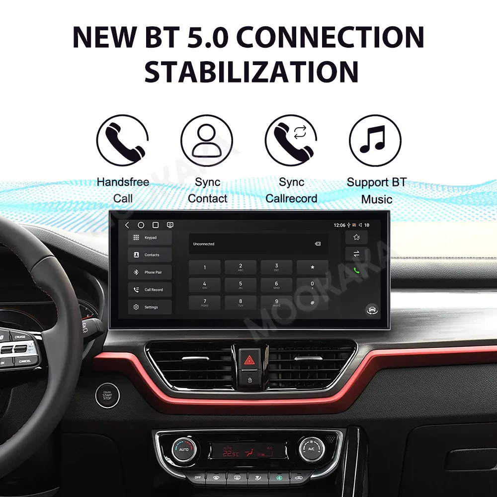 Android 15 Radio 15.8 IN For Kia Sportage 2018~2019 Qualcomm Carplay Multimedia Player Navigation Car Stereo Receiver Head Unit