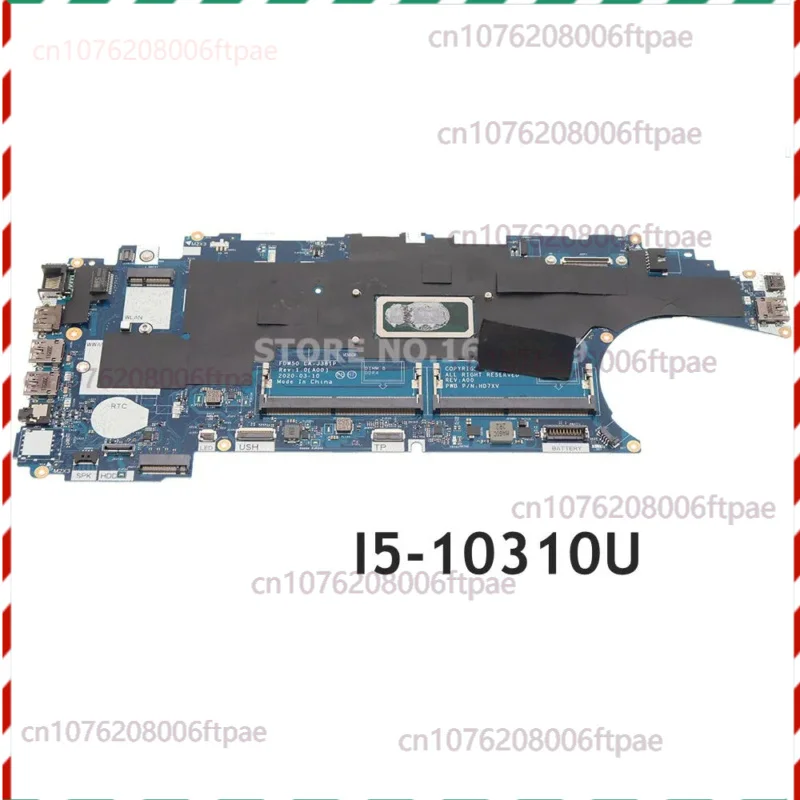 

For DELL latitude 5510 precision 3550 Motherboard I5-10310U LA-J381P CN-0CVPH6