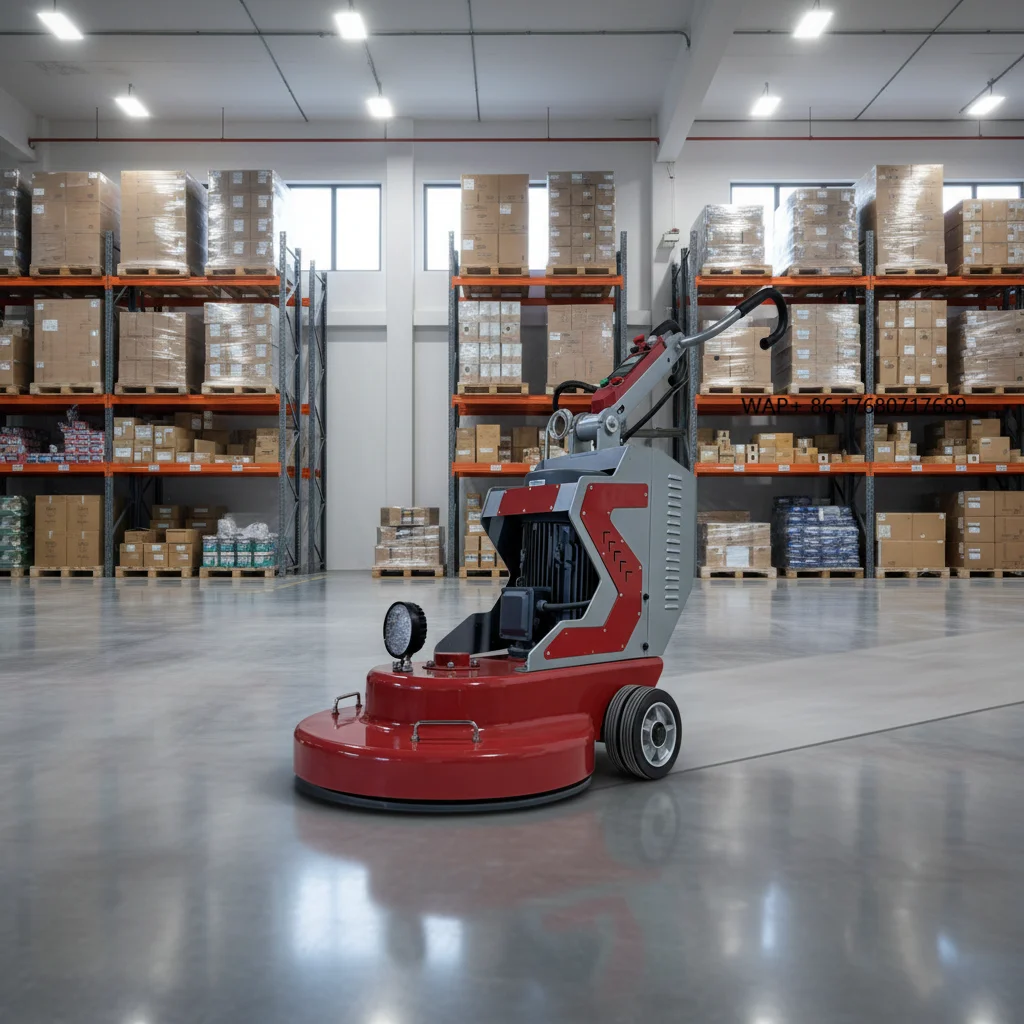 High Operating Efficiency 27inch High Speed 7.5KW 220V/380V Semi-Automatic Concrete Floor Polishing Machine