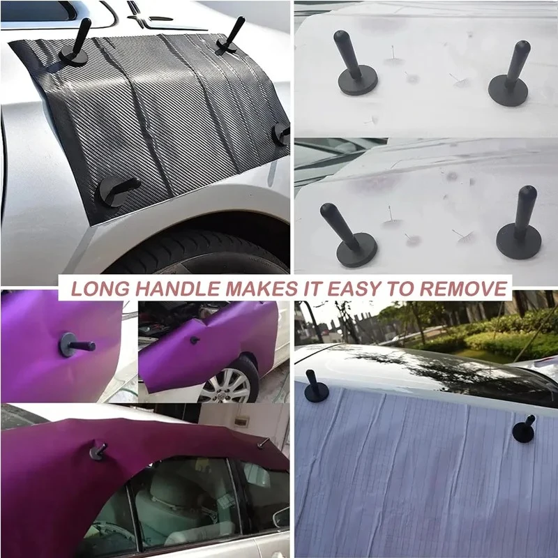 Strong Magnetic Car Wrap Gripper Vinyl Film Holder Window Tint Install Fix Tool for Sign Graphics Positioning and Wrapping