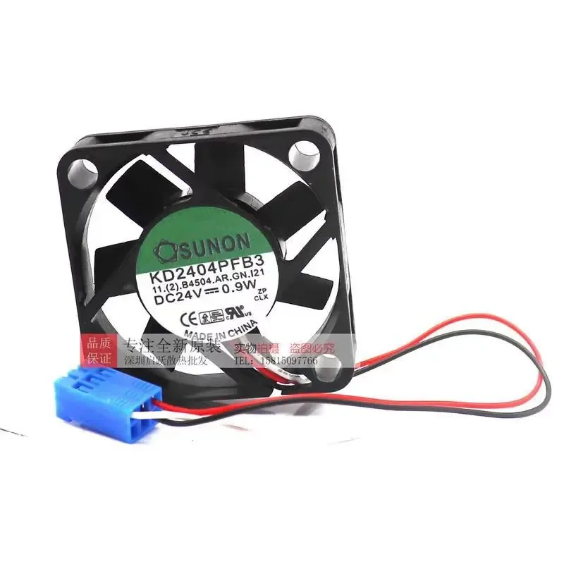 for SUNON KD2404PFB3 New Original 4010 24V 0.9W Stop Alarm Inverter Cooling Fan