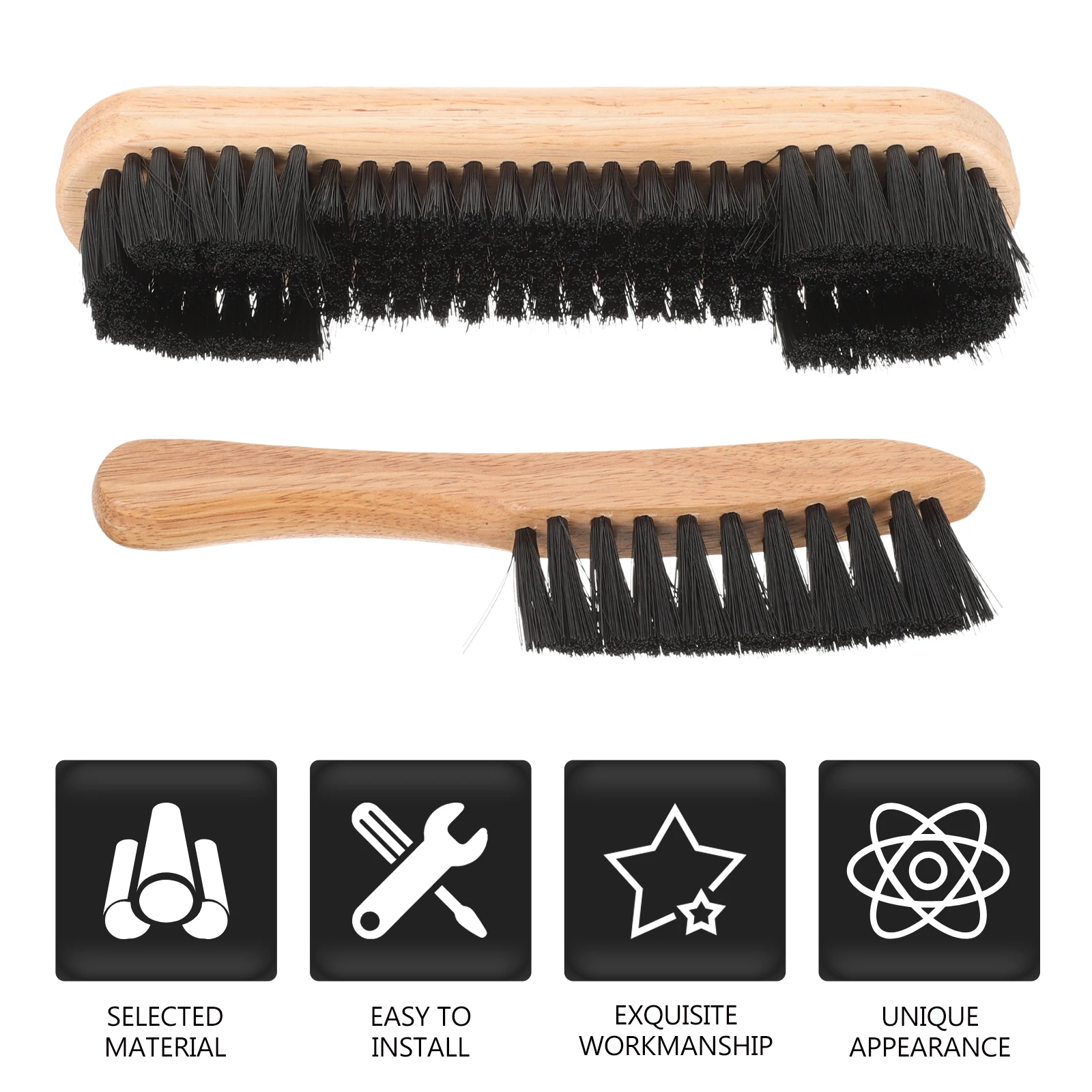

2 Pcs Accessories Pool Table Cleaning Brush Child Snooker Wood Cleaner Billiard Supplies