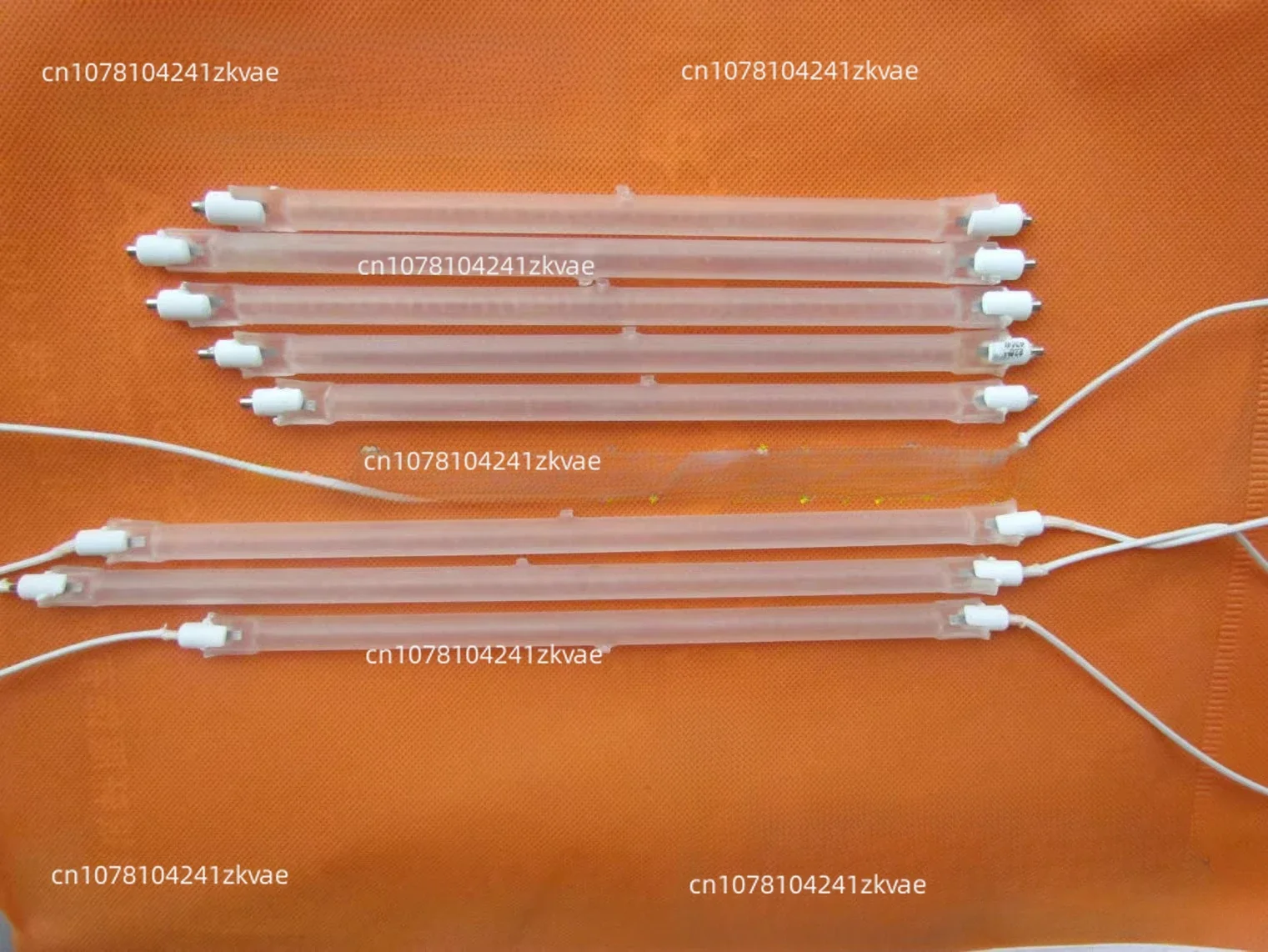 Heater lamp tube frosted glass straight line production line 400W electric heating quartz tube