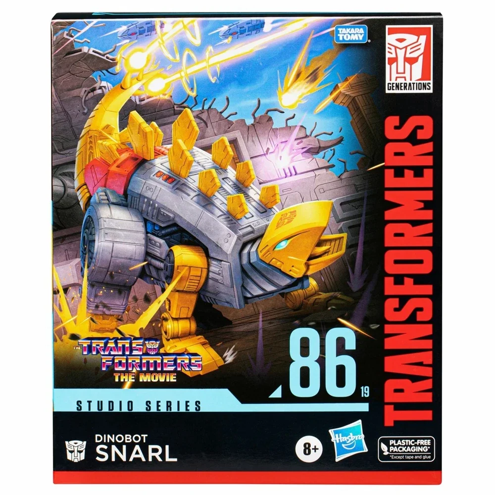 Hasbro Transformers ของเล่น Studio Series ผู้นําภาพยนตร์ Class Dinobot Snarl Action Figure ของขวัญ SS86-19