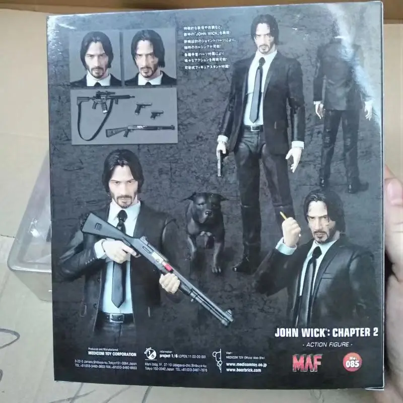 15cm John Wick 4 Movie Figures MAF212 Action Figure MAF805 Statue Model Doll Collection Toys Gifts