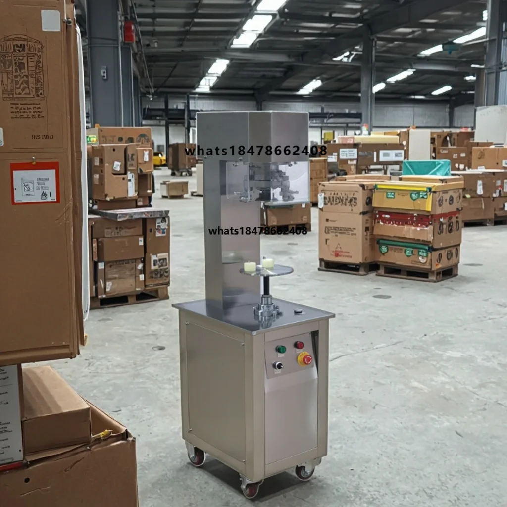 Semi-automatic Electric Can Lid Sealer Cup Sealing Machine Flexible Manufacturing Heat Sealing Machine for Beverage