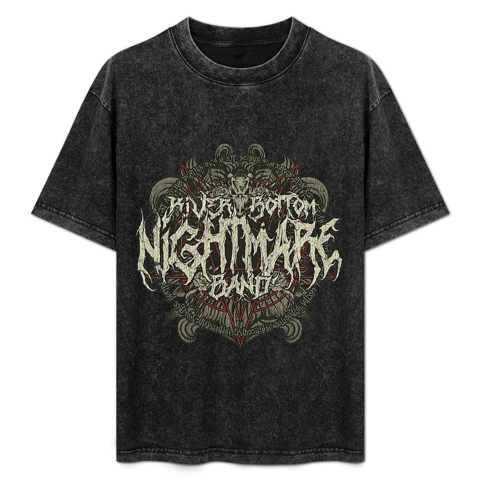 

Riverbottom Nightmare Band T-Shirt Casual Daily Wear Short Sleeve Top