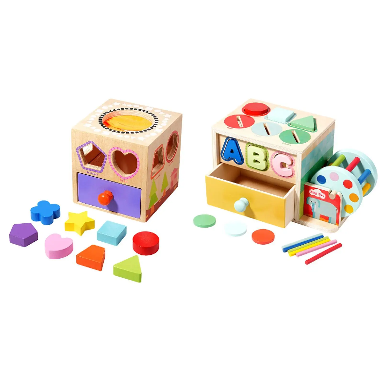 Form passendes Spielzeug, frühe Entwicklungsformsortierer, Spielzeug, Farberkennung für Spiel, Fantasie, Koordination, Aktivität, Geburtstag