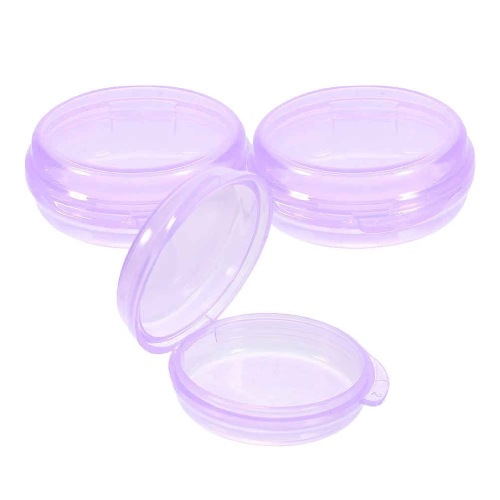 

3pcs Pill Box Small Container Medicine Chest Organizer Portable Daily Travel Storage Sealed Pp Material Dispenser Container