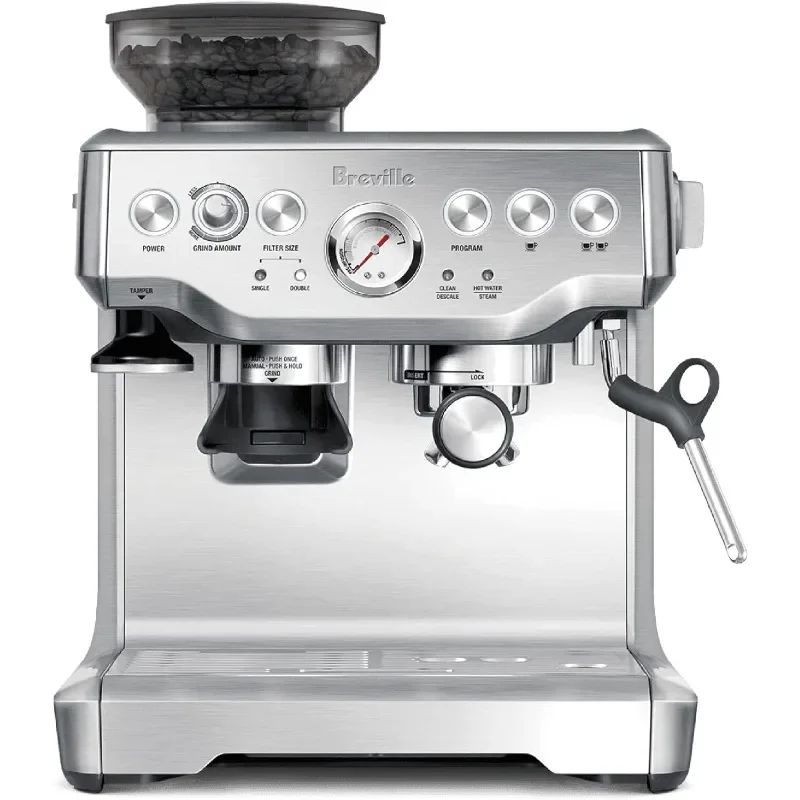 Breville BES870XL Coffee_Maker, One Size, Brushed Stainless Steel