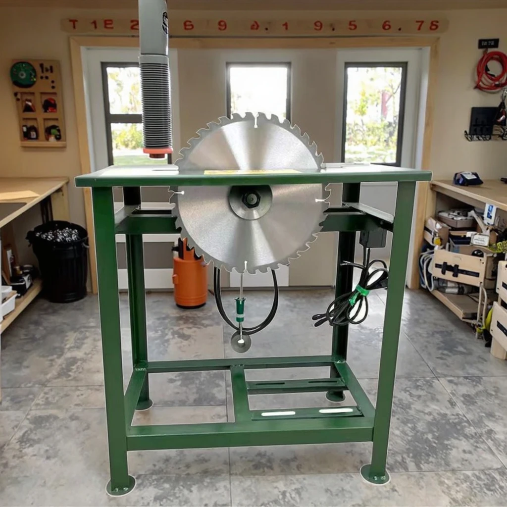 Macchina da taglio per legno domestica Macchina da taglio elettrica per sega per legno plug-in per carpentiere
