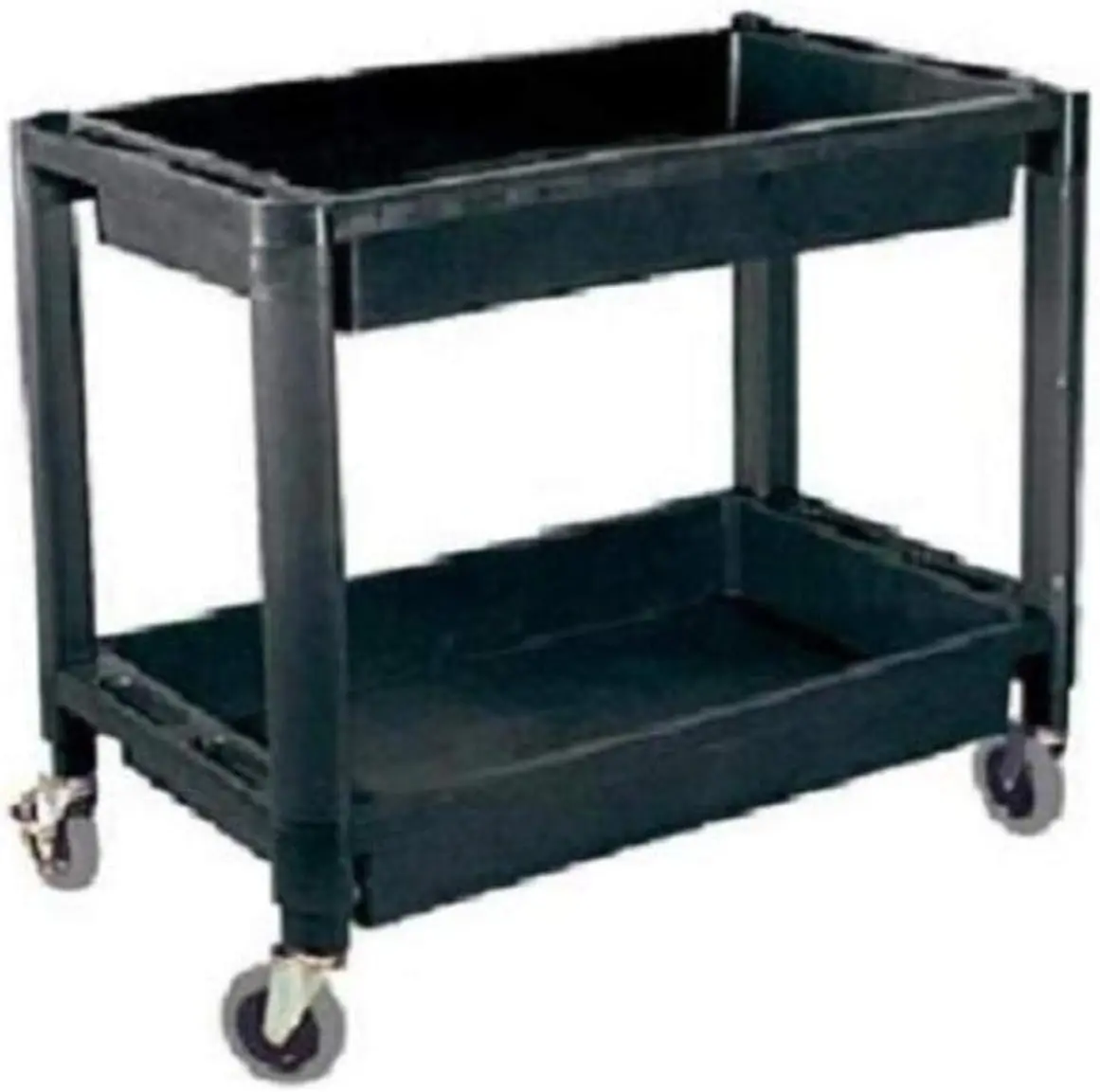 ATD Tools 7016 Carrello multiuso in plastica resistente a 2 ripiani