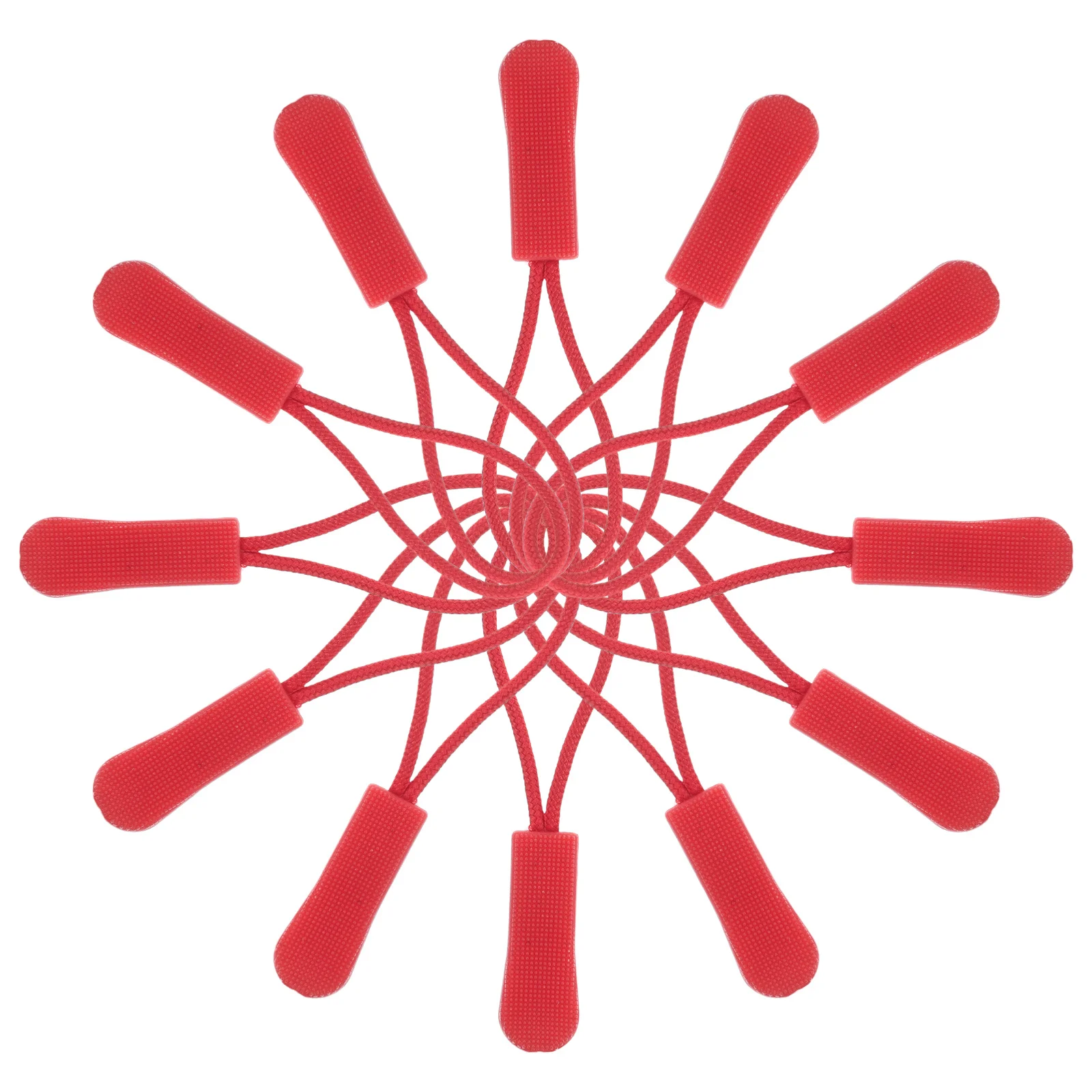 

20pcs Zipper Pulls Detachable Replacement Anti-Slip Pendant Durable Tail Rope For Coats Bags Backpacks Luggage Drawstring Repair