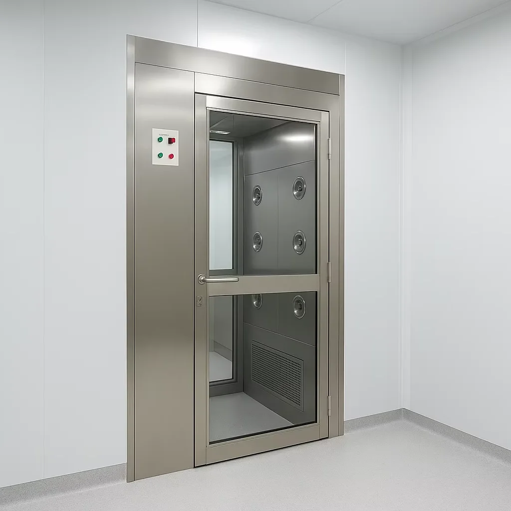 Custom Dimension air Cleaning Equipment Stainless Steel air Shower System with Nozzles for Cleanroom