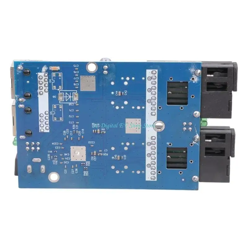 

E74D 2G2E Ethernet Волоконно-оптический медиаконвертер Одномодовый 2 RJ45 UTP и 2 10/100/1000M Gigabit Ethernet Switch