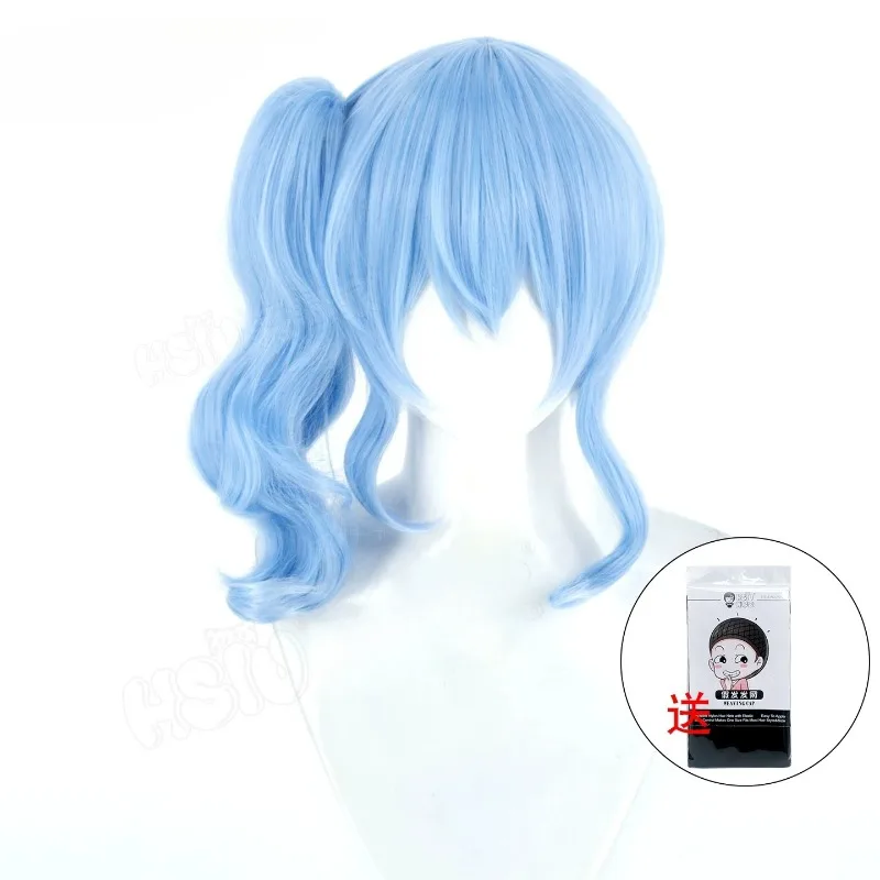 Anime Hosimati Suisei Cosplay Costume Virtual Streamer Cos Gray Plaid Top Skirt Wig Full Set for Women Theme Party