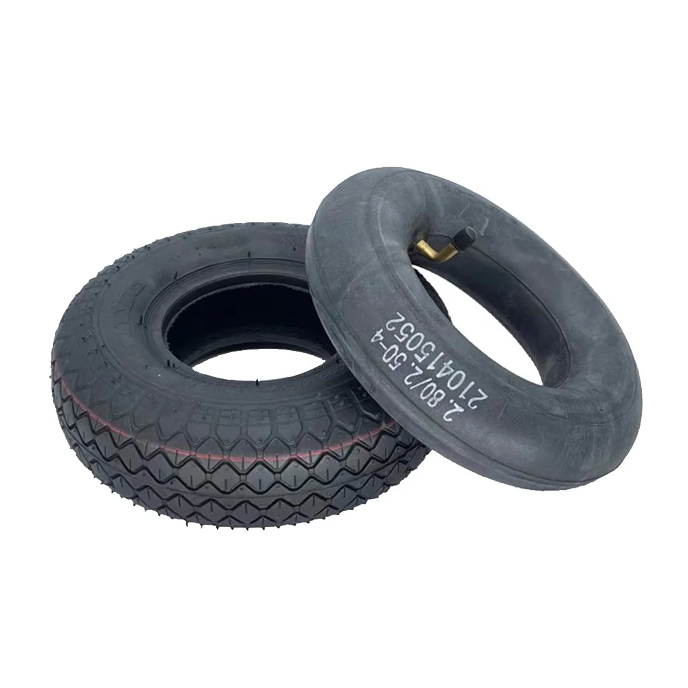 Electric Tricycle Tyre Accessories 2.80/2.50-4 Inner and Outer Tyre 9 Inch Pneumatic Wanda Tire