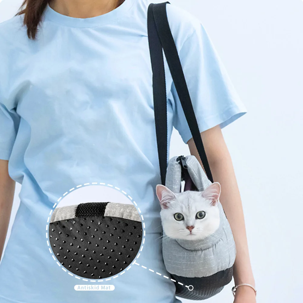 YOKEE Winter Warm Portable Cat Pet Carrier Bag Supplie Kitten Puppy Small Dog Handbags Detachable Pad Travel Outdoor Backpack